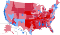 2020 presidential election, results by congressional district (popular vote margin)
