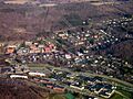 Alfred NY aerial view