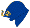 Blue crown
