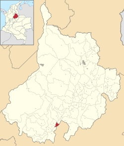 Güepsa ubicada en Santander (Colombia)