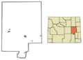 Converse County Wyoming Incorporated and Unincorporated areas Lost Springs Highlighted 5647805