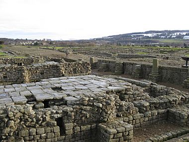 Archivo:Corbridge Roman Ruins