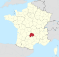 Département 15 in France 2016