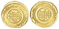 Dinar of the Zirid emir al-Mu'izz ibn Badis