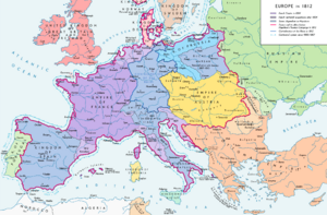 Archivo:Europe 1812 map en