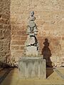 Félix Martínez Ramírez, capitán laureado aviador (busto ubicado en la plaza de Las Pedroñeras)