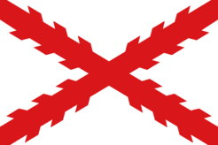 Archivo:Flag of Cross of Burgundy