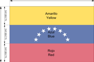 Archivo:Flag of Venezuela (construction sheet)
