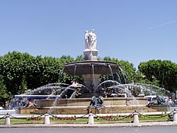Fontaine de la Rotonde - Aix-en-Provence.JPG