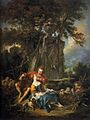 François Boucher - An Autumn Pastoral - WGA02894