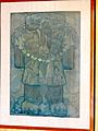 Friso central de 'Nuestros dioses' (Coatlicue), de Saturnino Herrán en el Museo Aguascalientes 05
