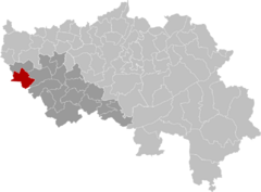 Héron Liège Belgium Map.svg