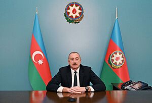 Archivo:Ilham Aliyev addressed the nation, 2023