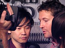 Archivo:James Wan and Leigh Whannell Saw 3D premiere