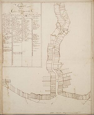 Archivo:Kaart van de Colonie Demerary 1786
