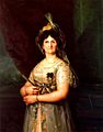 López y Portaña - Maria Luisa of Parma, Royal Palace of Madrid
