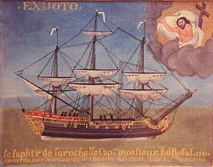 Archivo:La Rochelle slave ship Le Saphir 1741