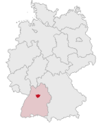 Archivo:Lage des Landkreises Ludwigsburg in Deutschland