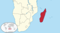 Madagascar in its region