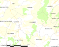 Map commune FR insee code 62230