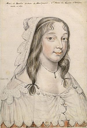 Archivo:Marie de Bourbon, duchesse de Montpensier, duchesse d'Orléans