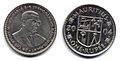 Mauritius - 1 Rupee - coin