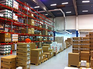 Archivo:Mediq Sverige Kungsbacka warehouse