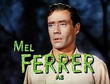 Mel Ferrer in Lili trailer.jpg