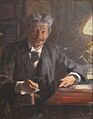 P S Krøyer 1900 - Georg Brandes - Skitse til maleri