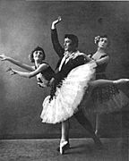 Paquita -Pas de Trois -Elsa Vil, Elizaveta Gerdt, & Pierre Vladimirov -1909