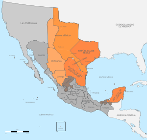 Archivo:Political divisions of Mexico 1836-1845 (location map scheme)