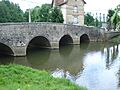 Pont sur le Serein à Annay sur Serein (Yonne, Fr)