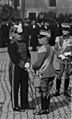 S. M. Il Re e Mussolini ai funerali del Gen. Diaz