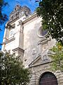 Sanlúcar Bda. Iglesia de Santo Domingo. Fachada