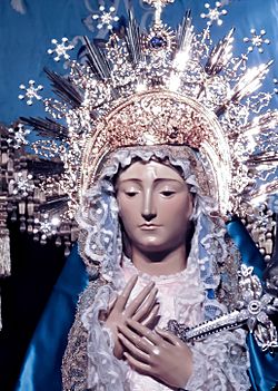 Archivo:Santísima Virgen de Los Dolores Paso Azul Lorca