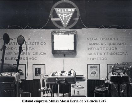 Stand Millás Mossi Feria Valencia 1947.png
