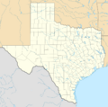 USA Texas location map