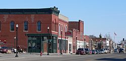 Wisner, Nebraska NE side of Avenue E.JPG