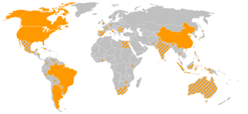 Archivo:World map GMO production 2005