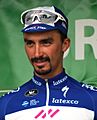 2018 Tour of Britain stage 3 - stage winner Julian Alaphilippe (cropped)
