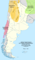 Argentina límites prehispánicos de la agricultura aborigen (Parodi 1935)