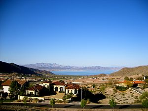 Archivo:Boulder City, View of Lake Mead