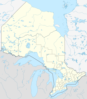 Gran Sudbury ubicada en Ontario