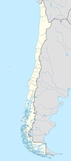 Valdivia ubicada en Chile
