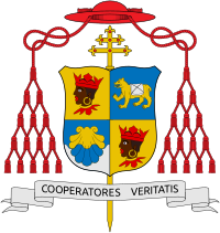 Archivo:Coat of arms of Joseph Ratzinger