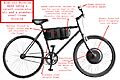 Electric Bicycle Diagram