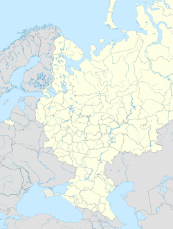 Cheliábinsk ubicada en Rusia europea