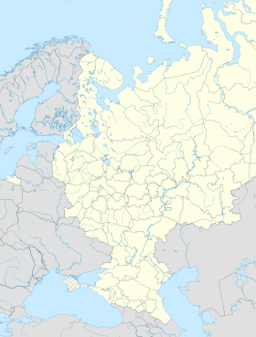 Izhevsk ubicada en Rusia europea
