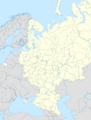 European Russia laea location map (Crimea disputed)