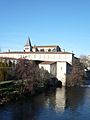 Evêché et berges sur l'Agout